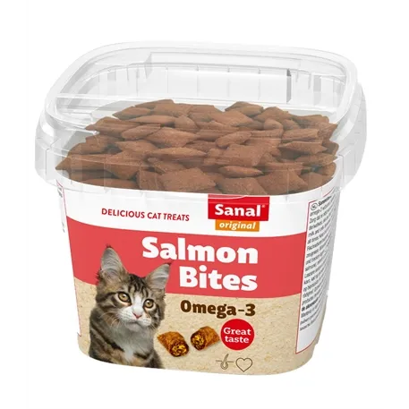 SANAL CAT SALMON BITES CUP 75 GR SANAL CAT SALMON BITES CUP 75 GR