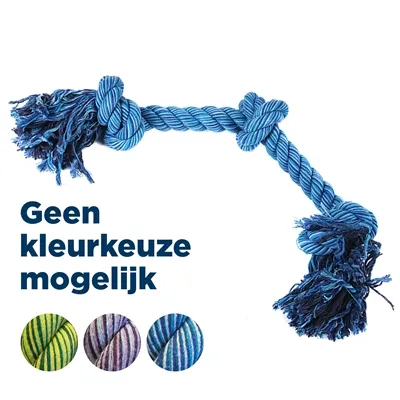 HAPPY PET FLOSSIN FUN 3 KNOOP LARGE 52X14 CM HAPPY PET FLOSSIN FUN 3 KNOOP LARGE 52X14 CM