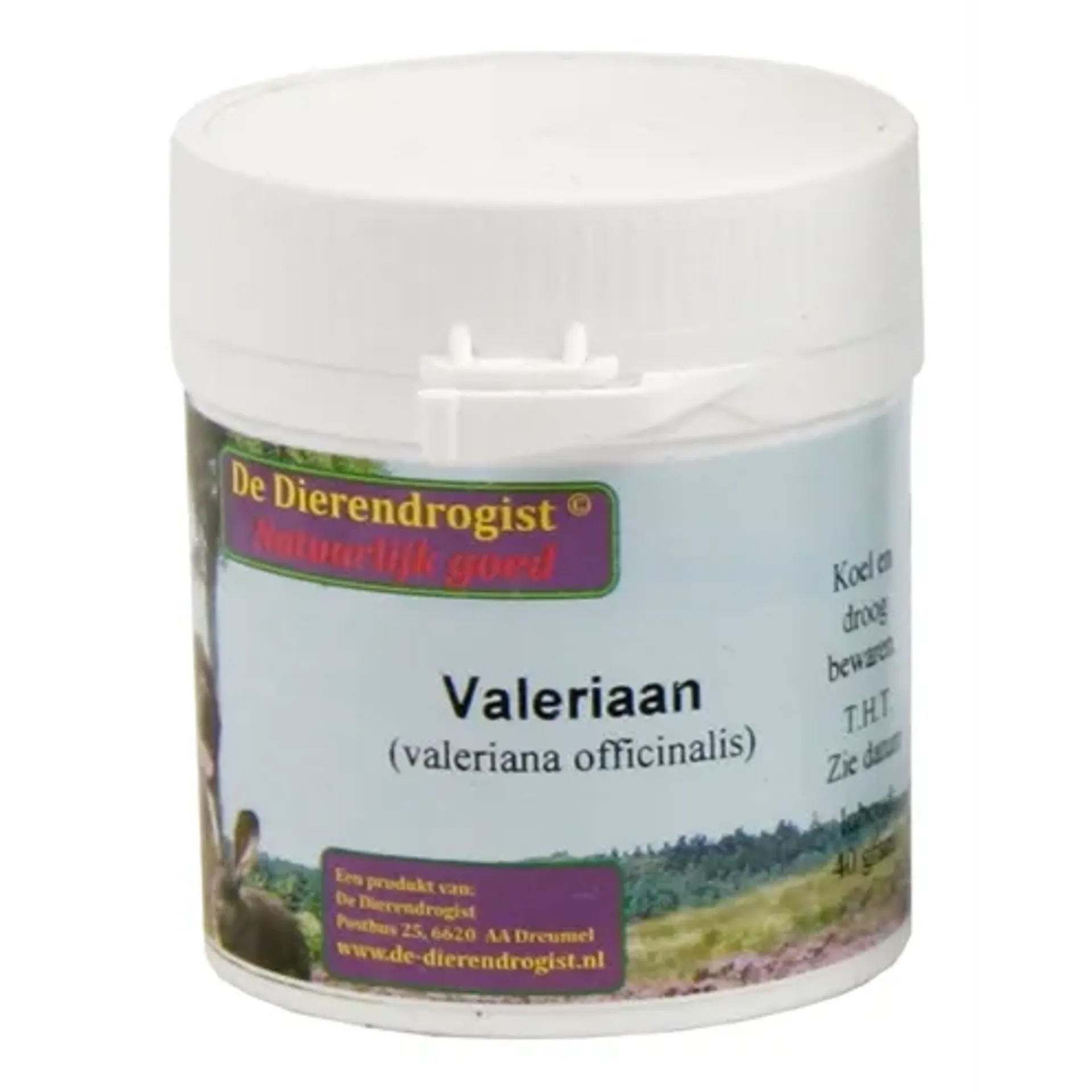 DIERENDROGIST VALERIAAN 40 GR