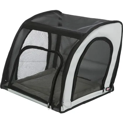 TRIXIE AUTOSTOEL GRIJS / ZWART 44X40X37 CM TRIXIE AUTOSTOEL GRIJS / ZWART 44X40X37 CM
