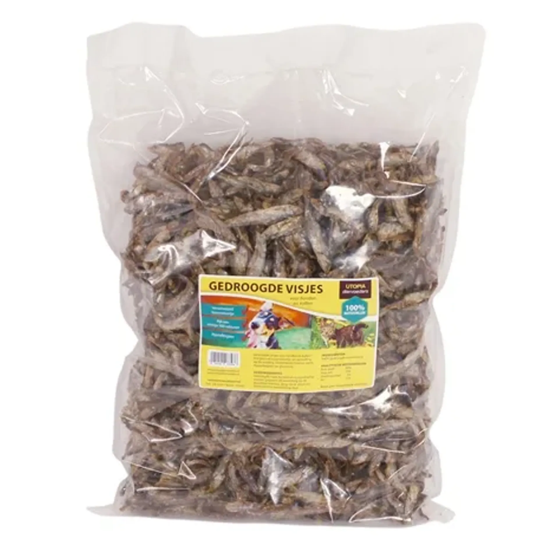 UTOPIA GEDROOGDE VISJES HOND / KAT 1 KG