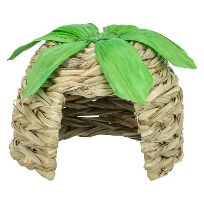 TRIXIE HUIS GRAS MET MAISBLADEREN 16X16X12 CM TRIXIE HUIS GRAS MET MAISBLADEREN 16X16X12 CM