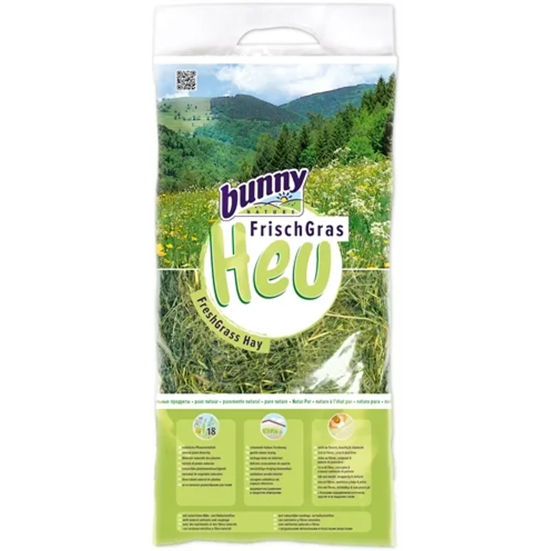 BUNNY NATURE VERS GRAS HOOI 3 KG