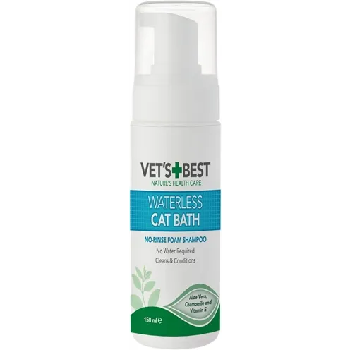 VETS BEST WATERLESS CAT BATH 150 ML VETS BEST WATERLESS CAT BATH 150 ML