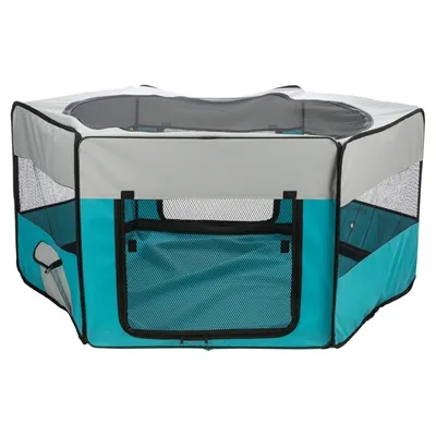 TRIXIE INDOOR KNAAGDIERREN TURQUOISE / GRIJS 150X65 CM TRIXIE INDOOR KNAAGDIERREN TURQUOISE / GRIJS 150X65 CM