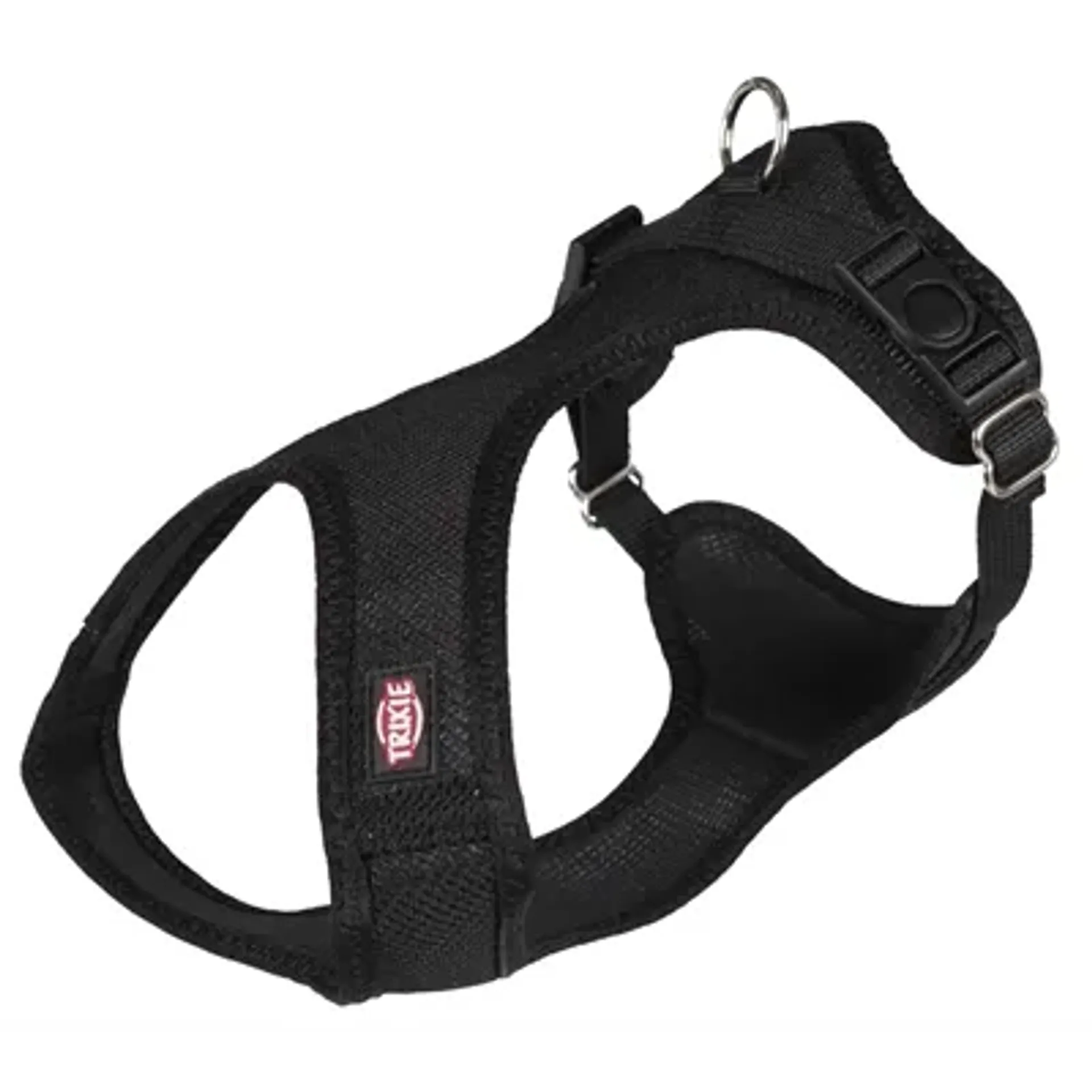 TRIXIE HONDENTUIG TOURING COMFORT SOFT ZWART 28-40X1,5 CM