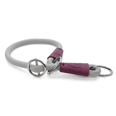 MORSO HALF SLIP HALSBAND HOND SOFT ROPE GERECYCLED GREY GRIJS 55X1 CM MORSO HALF SLIP HALSBAND HOND SOFT ROPE GERECYCLED GREY GRIJS 55X1 CM