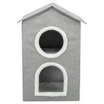 TRIXIE KATTENMAND / KATTENHUIS NORA SOFT 2 VERDRIEPINGEN LICHTGRIJS 47X47X67 CM TRIXIE KATTENMAND / KATTENHUIS NORA SOFT 2 VERDRIEPINGEN LICHTGRIJS 47X47X67 CM