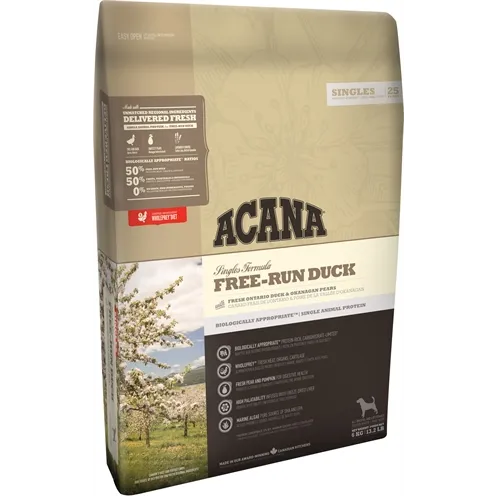ACANA SINGLES FREE-RUN DUCK 2 KG ACANA SINGLES FREE-RUN DUCK 2 KG