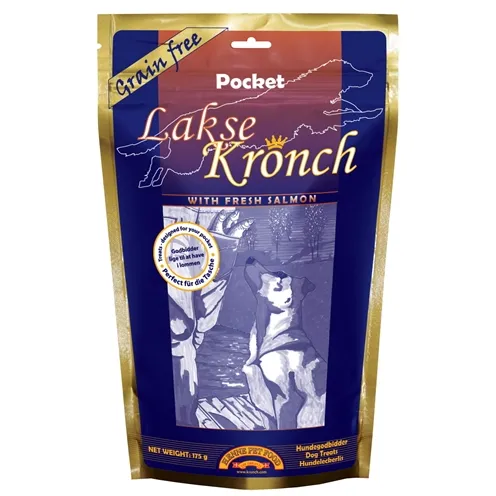 KRONCH 76% ZALMSNACKS POCKETS 175 GR KRONCH 76% ZALMSNACKS POCKETS 175 GR