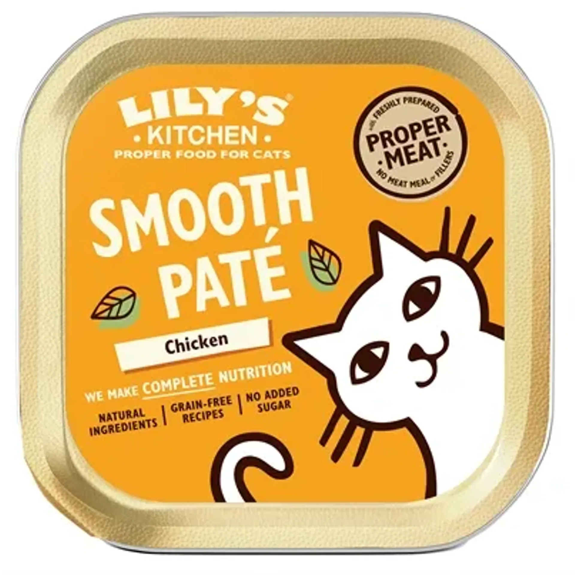 LILY’S KITCHEN CAT SMOOTH PATE CHICKEN 19X85 GR