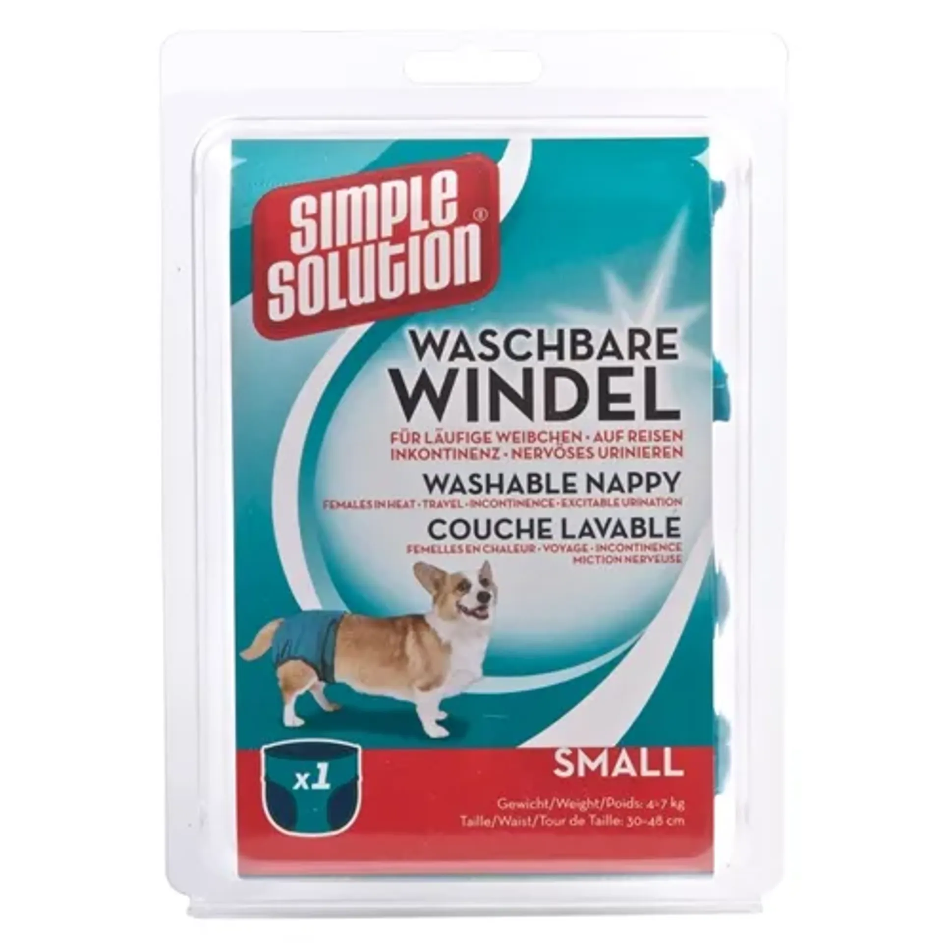 SIMPLE SOLUTION LUIER WASBAAR SMALL 30-48 CM