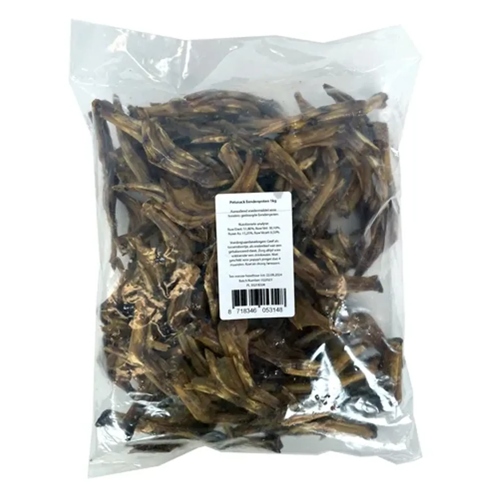 PETSNACK EENDENPOTEN 1 KG