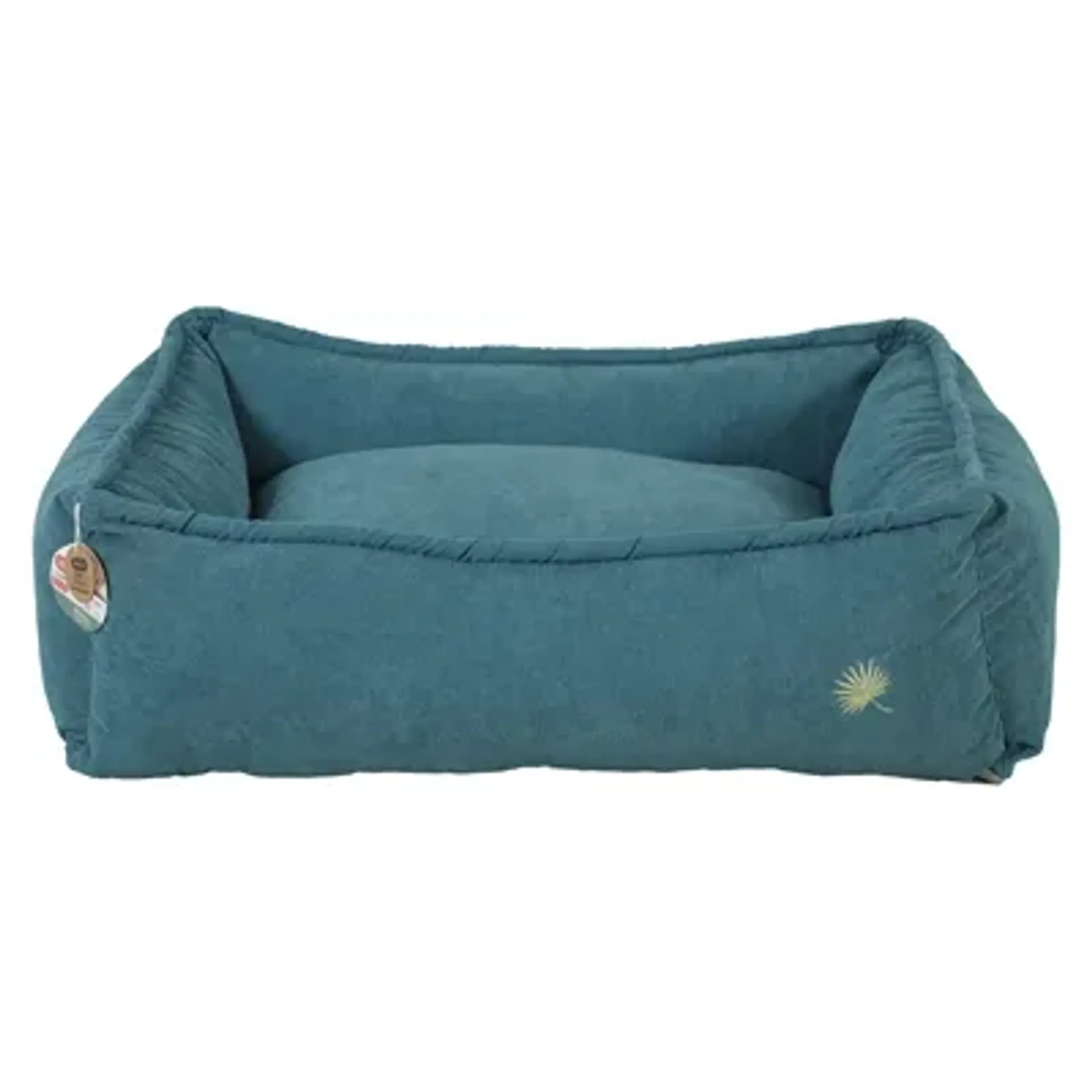 ZOLUX HONDENMAMD TOSCANE HOEKIG GERECYCLEDE VULLING BLAUW 95X76X29 CM