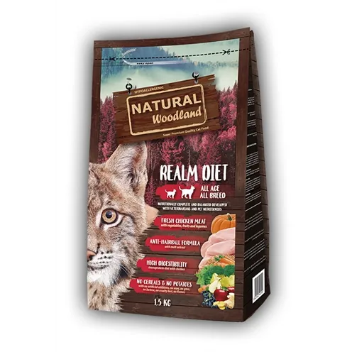 NATURAL WOODLAND REALM DIET 1,5 KG NATURAL WOODLAND REALM DIET 1,5 KG