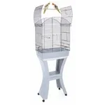 IMAC VOGELKOOI CALLA MET STANDAARD BLAUW / GRIJS 62X43X78 CM IMAC VOGELKOOI CALLA MET STANDAARD BLAUW / GRIJS 62X43X78 CM