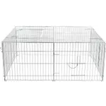 TRIXIE NATURA KNAAGDIERREN MET DAK GEGALVANISEERD METAAL 144X58X116 CM TRIXIE NATURA KNAAGDIERREN MET DAK GEGALVANISEERD METAAL 144X58X116 CM