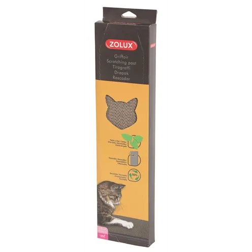 ZOLUX KRABPLANK KARTON MET CATNIP 44X11,5X3 CM ZOLUX KRABPLANK KARTON MET CATNIP 44X11,5X3 CM