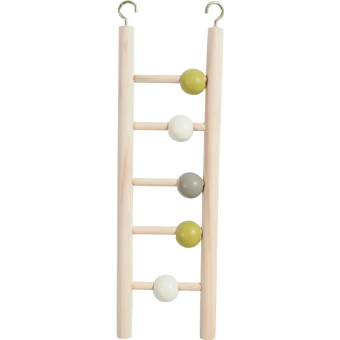 ZOLUX LADDER HOUT 5 TREDEN MET KRALEN 1X7X23,5 CM ZOLUX LADDER HOUT 5 TREDEN MET KRALEN 1X7X23,5 CM