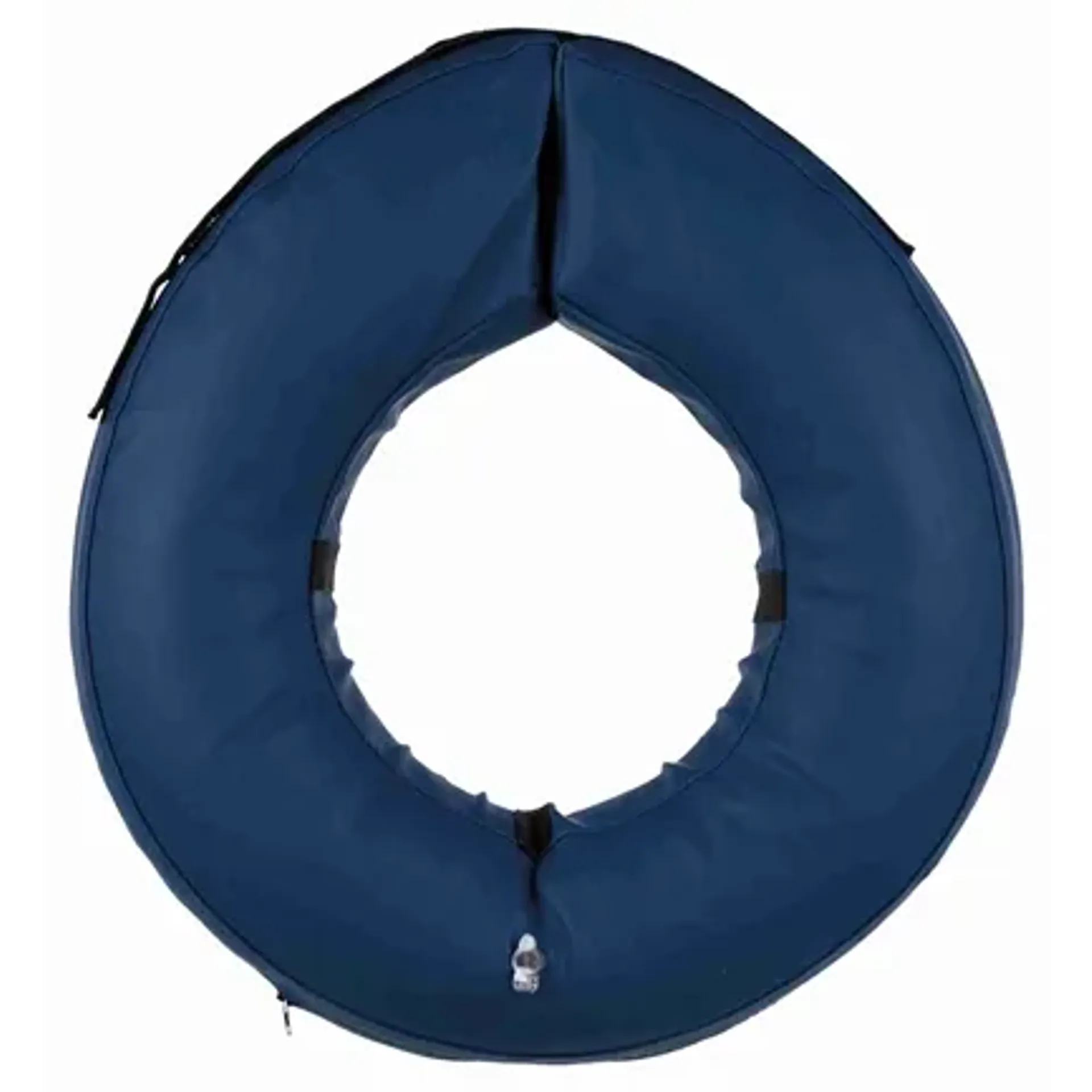 TRIXIE BESCHERMKRAAG OPBLAASBAAR BLAUW M 40-45X11,5 CM