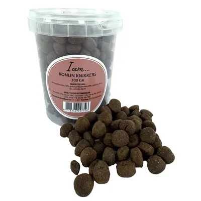 I AM KONIJN KNIKKERS 300 GR I AM KONIJN KNIKKERS 300 GR