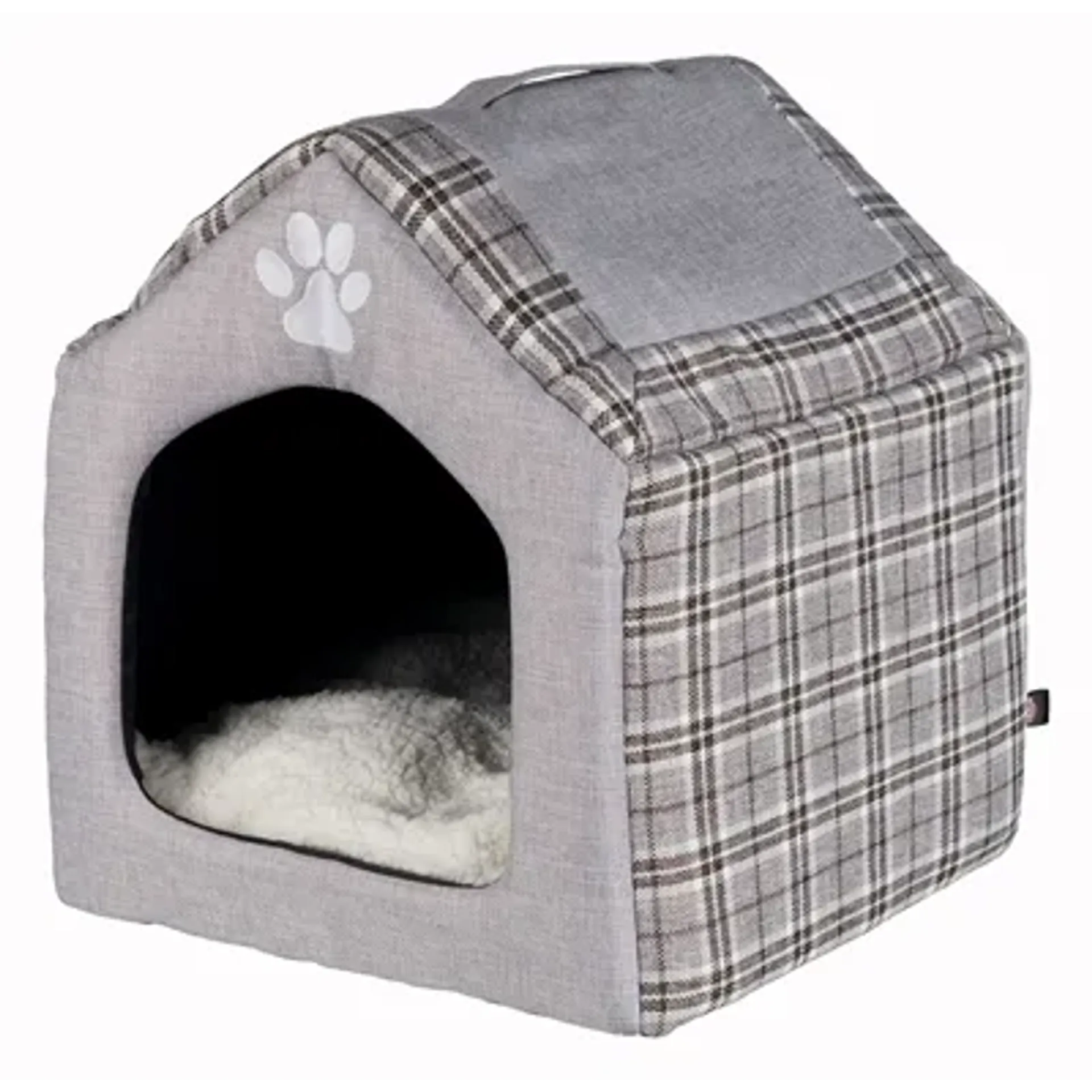 TRIXIE RELAX IGLO HONDENHUIS SILAS GRIJS / CREME 40X45X40 CM