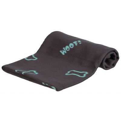 TRIXIE BEANY FLEECE HONDENDEKEN GRIJS 100X70CM TRIXIE BEANY FLEECE HONDENDEKEN GRIJS 100X70CM
