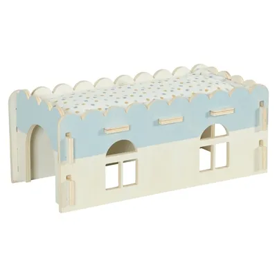 ZOLUX KNAAGHUIS COSY CAVIA UITBREIDING HOUT 38X21X16,5 CM ZOLUX KNAAGHUIS COSY CAVIA UITBREIDING HOUT 38X21X16,5 CM