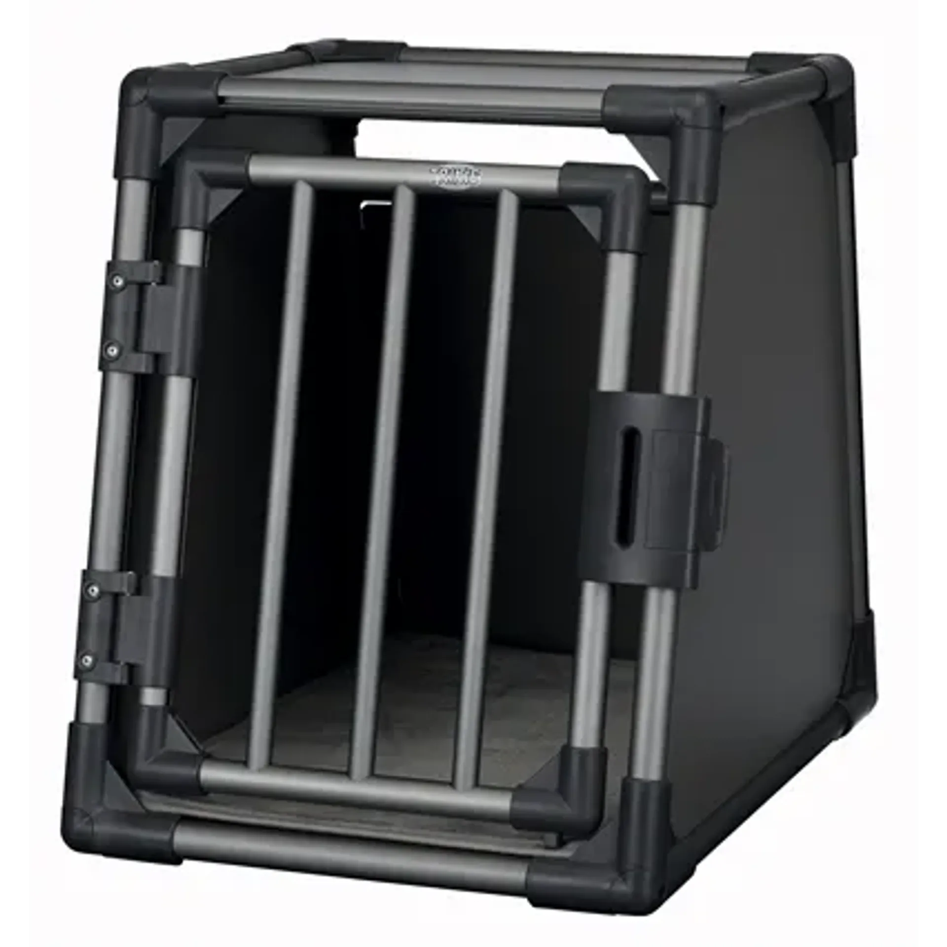 TRIXIE VERVOERSBOX ALUMINIUM GRAFIET S 61X48X56 CM