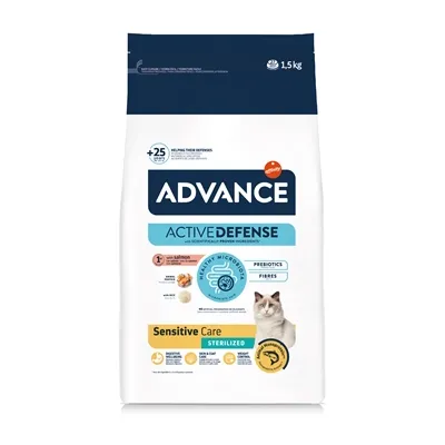 ADVANCE CAT STERILIZED SENSITIVE SALMON 1,5 KG ADVANCE CAT STERILIZED SENSITIVE SALMON 1,5 KG