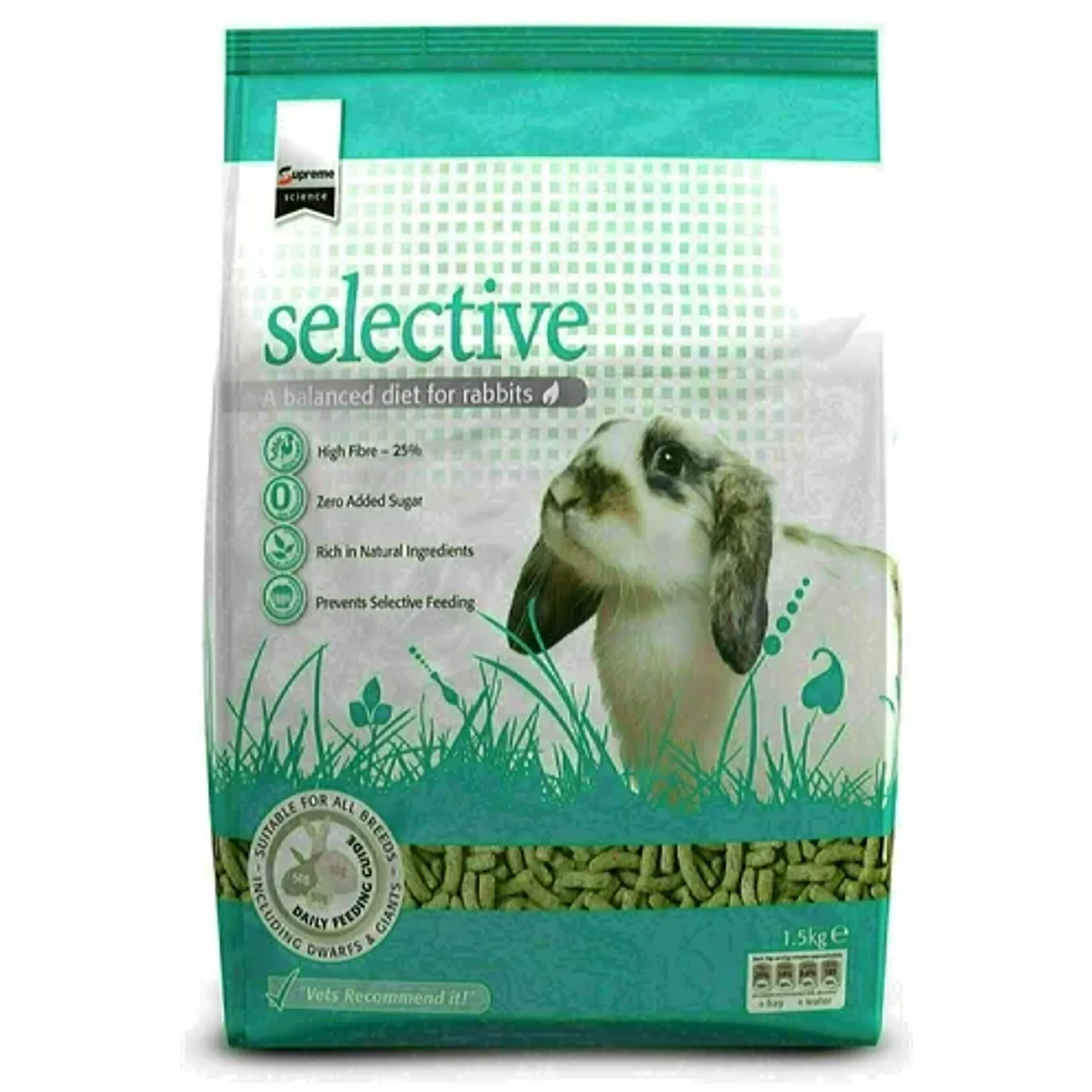 SUPREME SCIENCE SELECTIVE RABBIT 1,5 KG