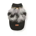 CROCI HONDENTRUI MET VEREN ZWART / WIT 25 CM CROCI HONDENTRUI MET VEREN ZWART / WIT 25 CM