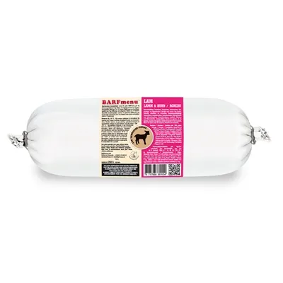 BARFMENU LAM KATTENVOER 250 GR BARFMENU LAM KATTENVOER 250 GR