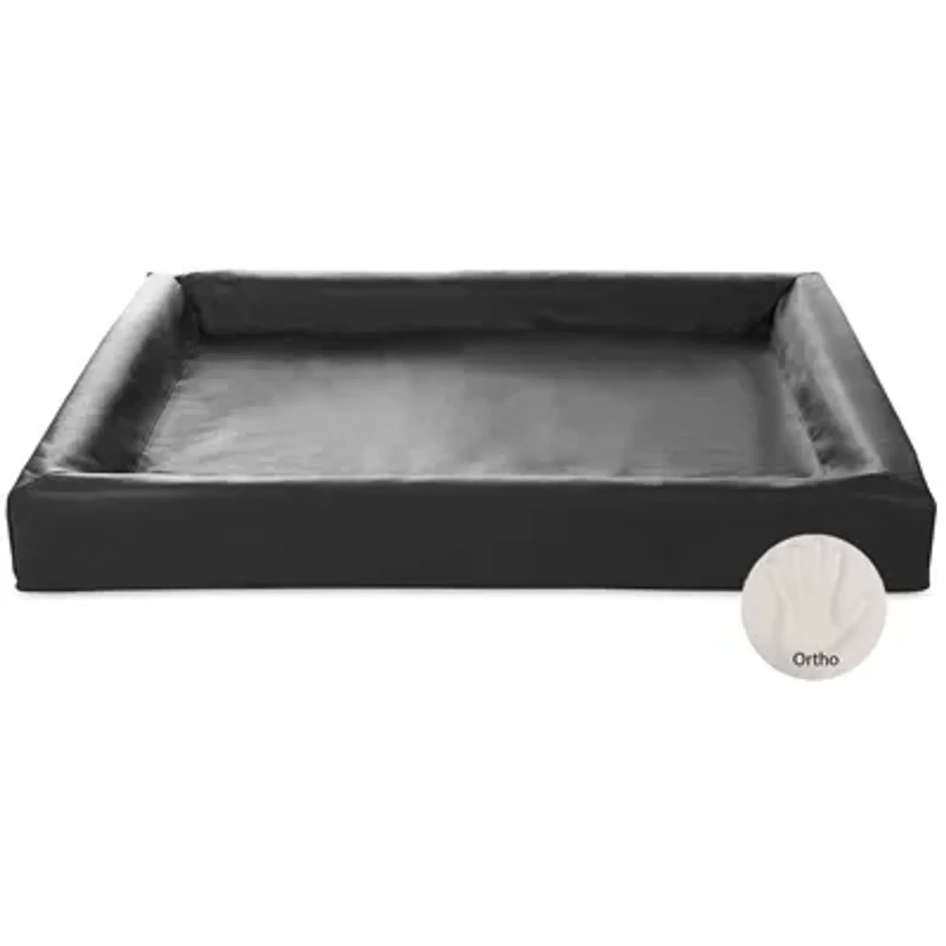 BIA BED HONDENMAND ORTHOPEDISCH ZWART BIA-7 120X100X15 CM