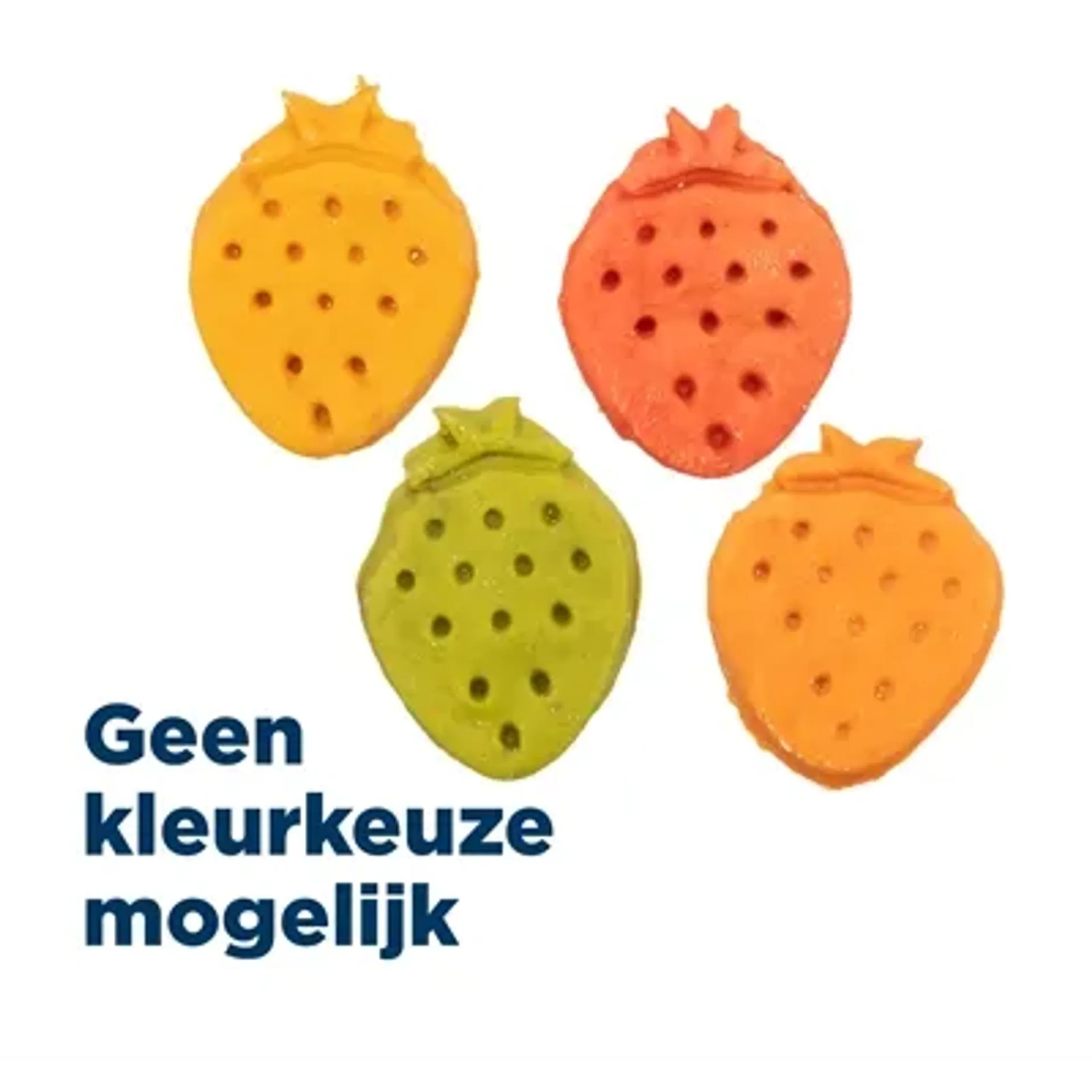 TRIXIE AARDBEI MET KIPPENBORST ASSORTI 25 GR