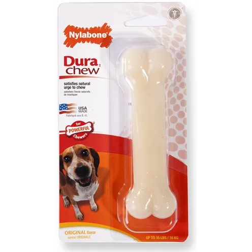 NYLABONE DURA CHEW ORIGINAL VOOR HARDE BIJTERS TOT 16 KG NYLABONE DURA CHEW ORIGINAL VOOR HARDE BIJTERS TOT 16 KG