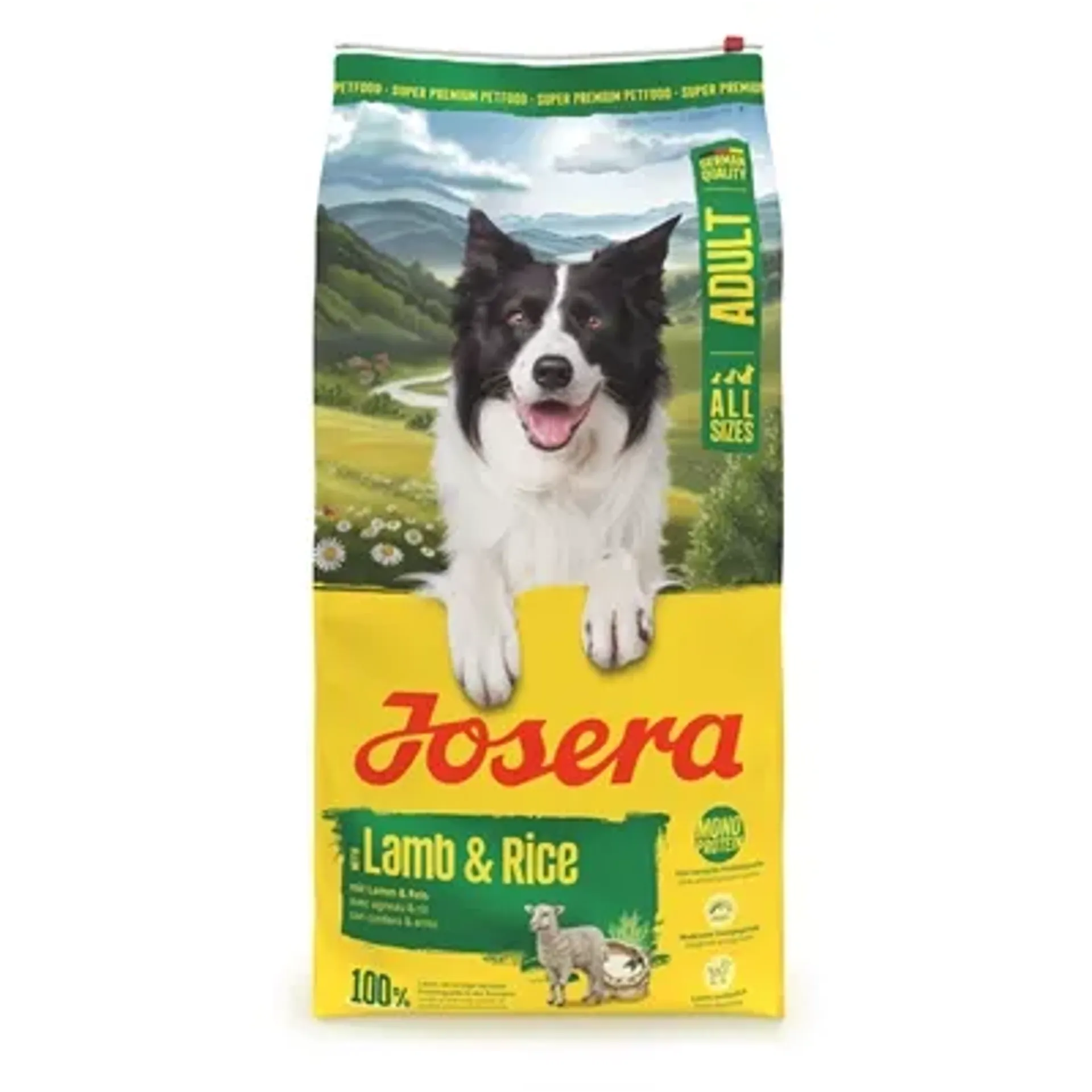 JOSERA ALL SIZES ADULT LAMB / RICE 12,5 KG