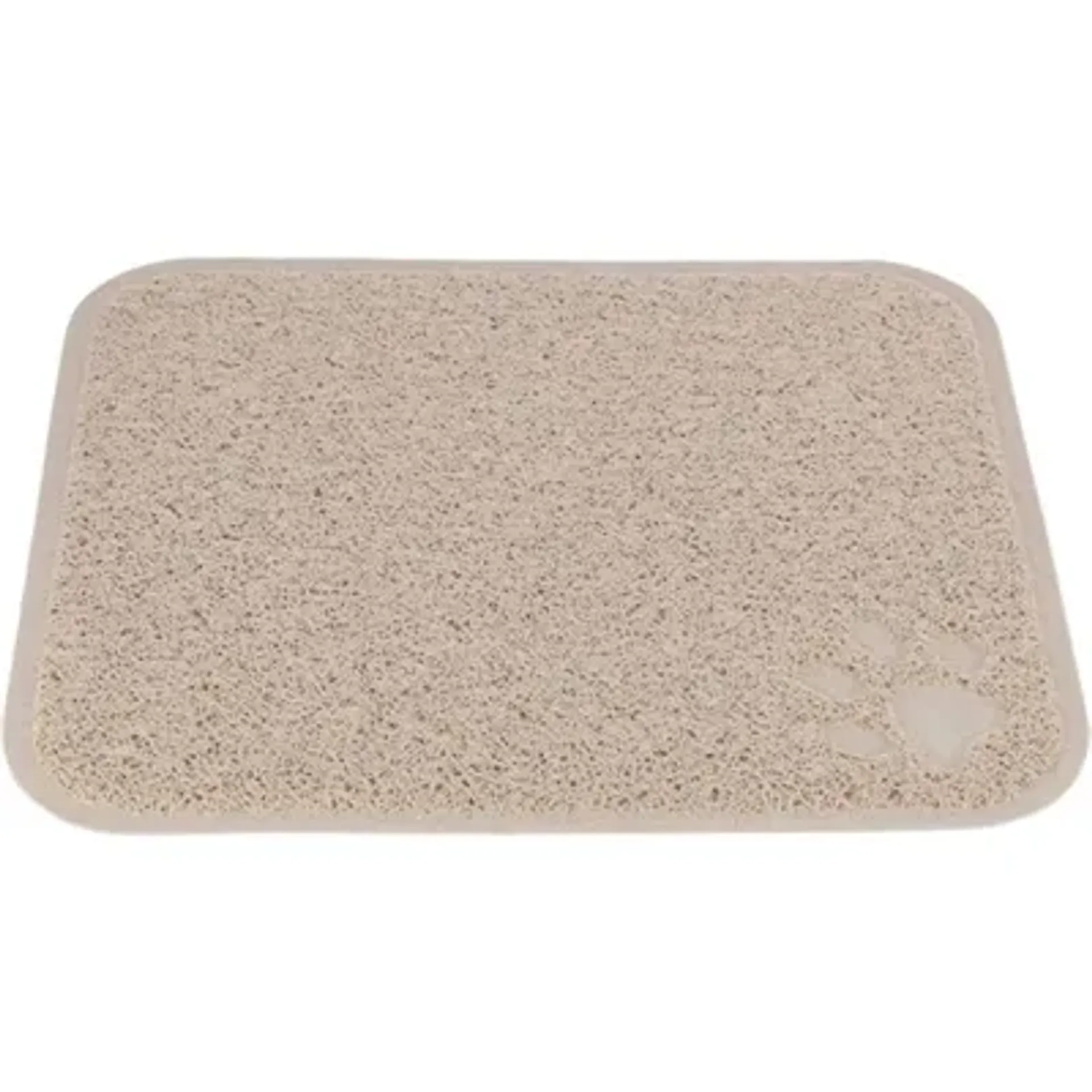 TRIXIE SCHOONLOOPMAT VOOR KATTENBAKKEN PVC BLUSH 45X37 CM