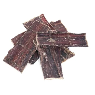 PETSNACK RUNDVLEES STRIPS 15 CM 1 KG MINIMAAL 60 ST PETSNACK RUNDVLEES STRIPS 15 CM 1 KG MINIMAAL 60 ST