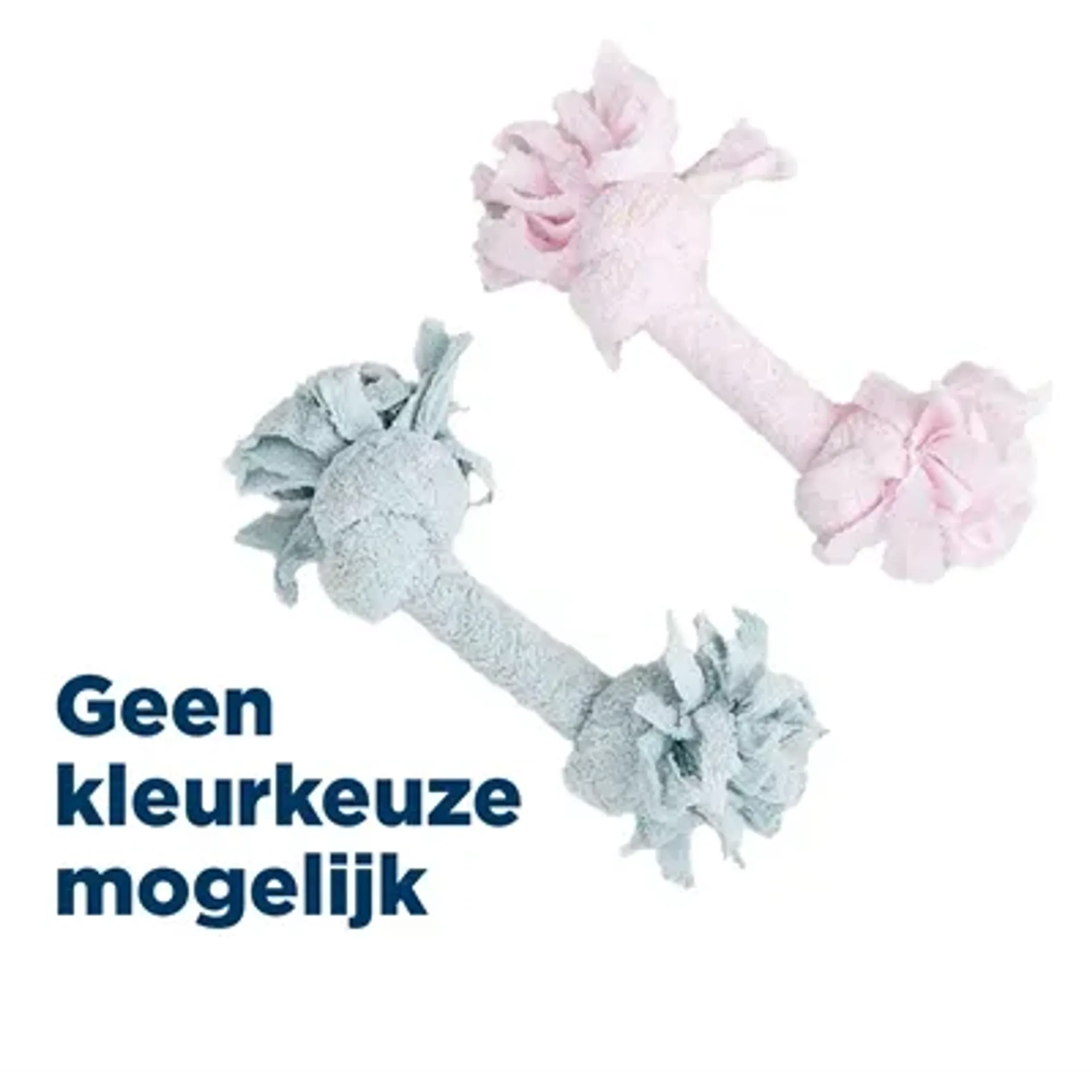 FOFOS TERRY PUPPY TOUW 2 KNOPEN 22X6X6CM