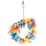 HAPPY PET PAPEGAAI FLOSSIN RING 28X23X8 CM HAPPY PET PAPEGAAI FLOSSIN RING 28X23X8 CM