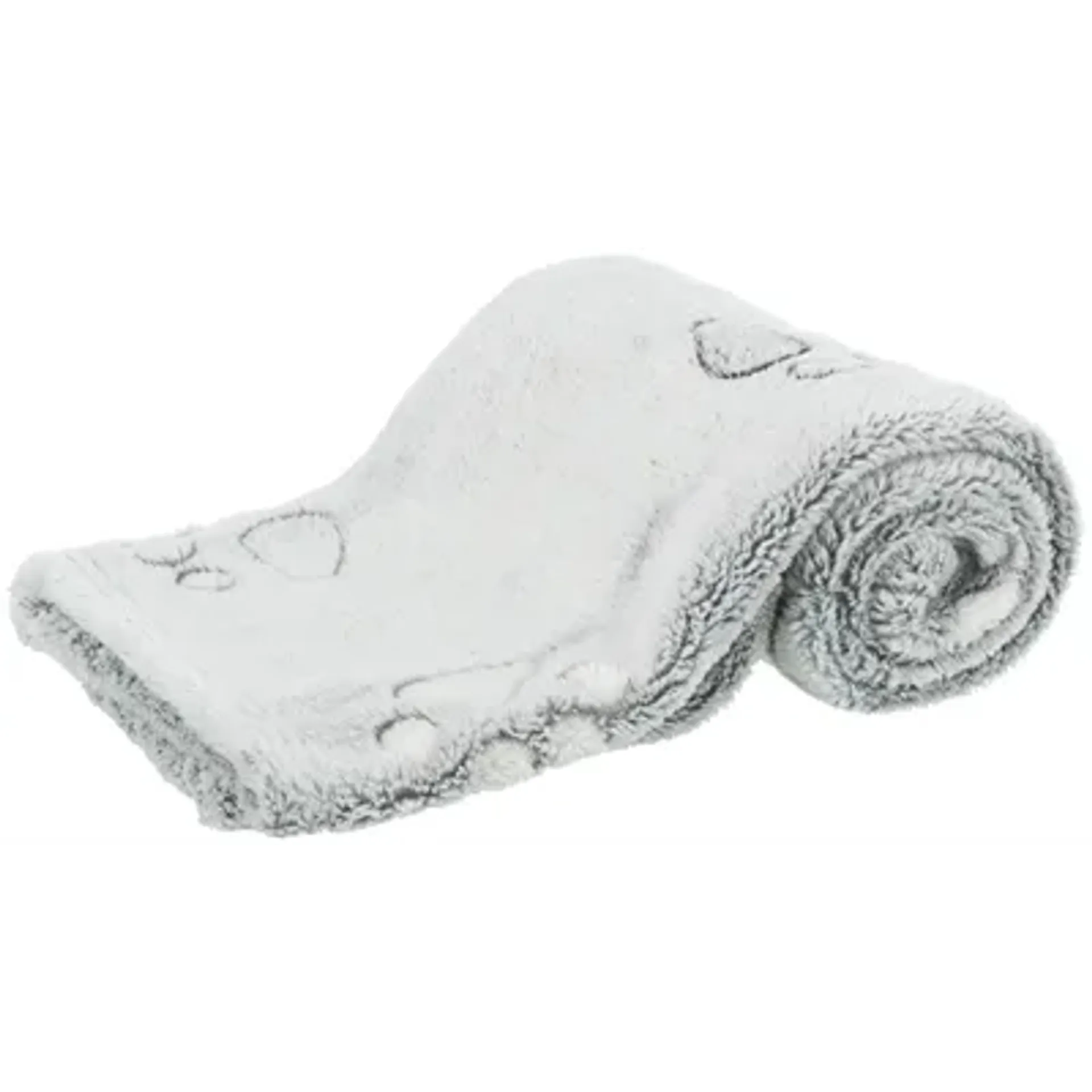 TRIXIE HONDENDEKEN NANDO SOFTFLEECE LICHTGRIJS 75X50 CM