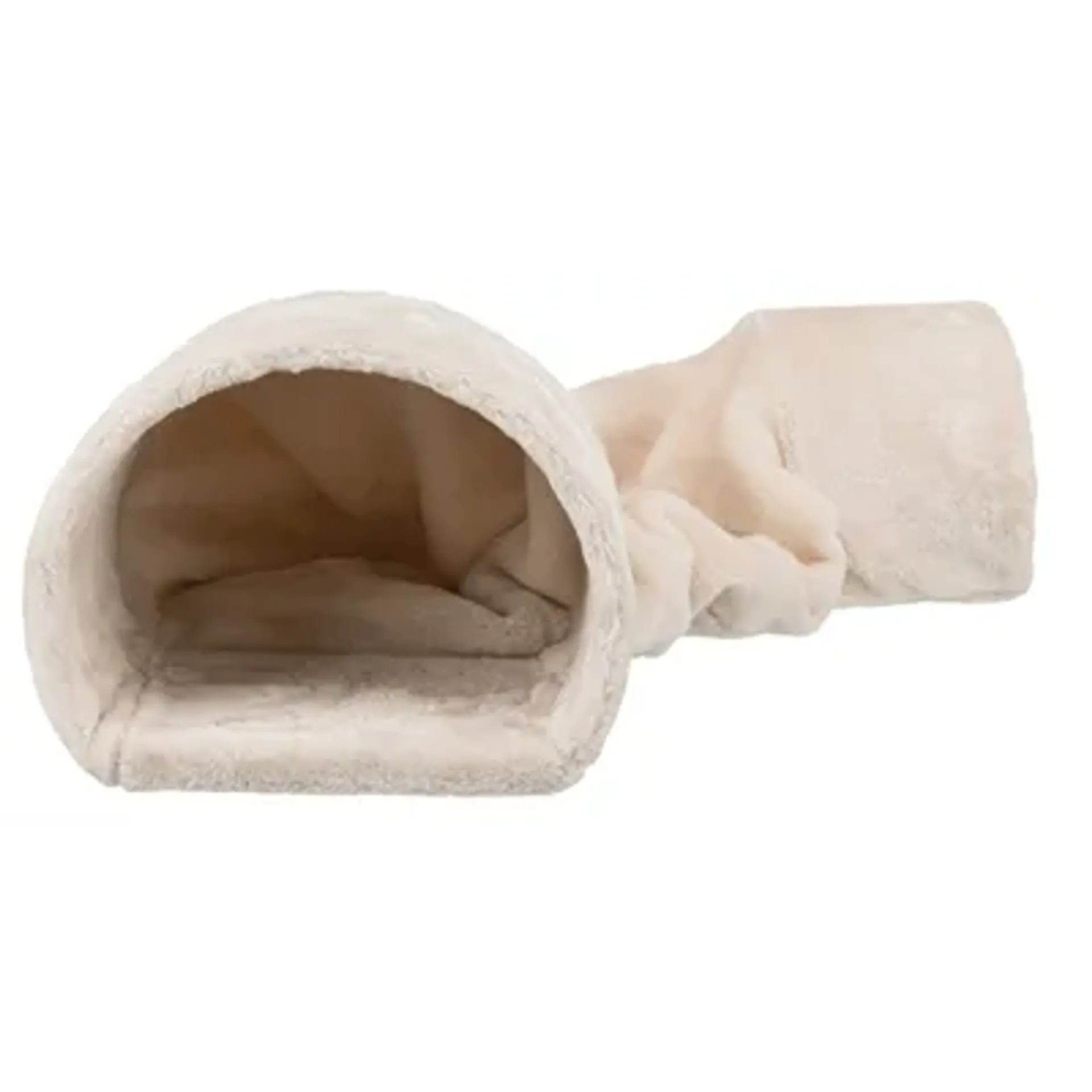 TRIXIE SPEELTUNNEL KONIJN / CAVIA PLUCHE BEIGE 80X27X21 CM
