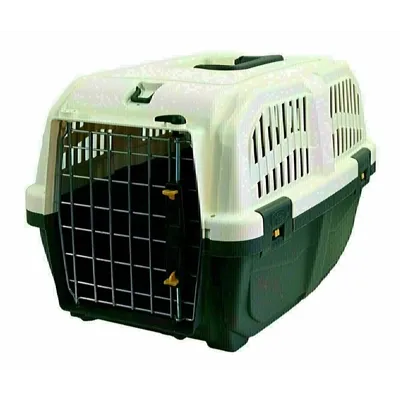 SKUDO TRANSPORTBOX ANTRACIET / WIT 48X31,5X31 CM SKUDO TRANSPORTBOX ANTRACIET / WIT 48X31,5X31 CM