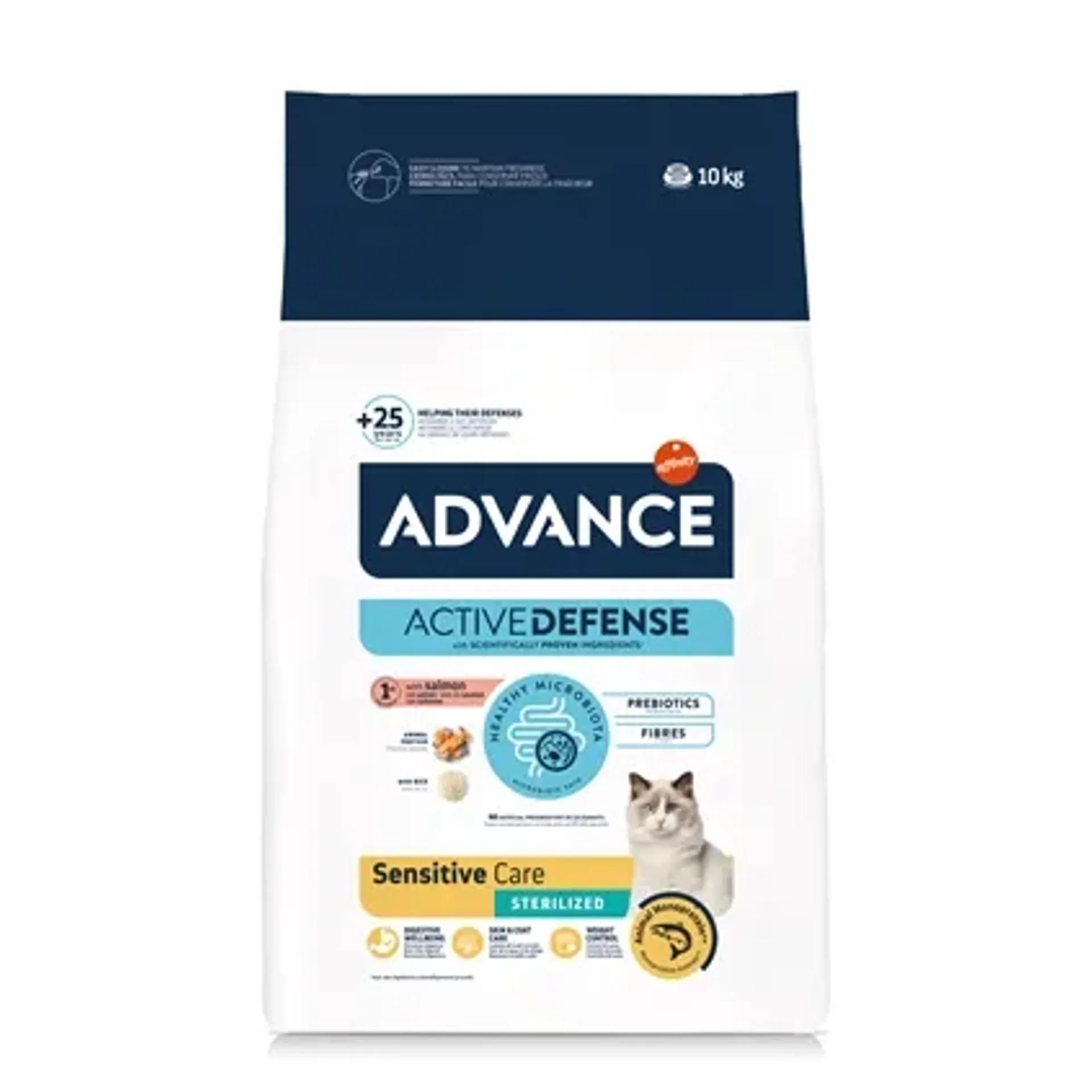 ADVANCE CAT STERILIZED SENSITIVE SALMON 10 KG
