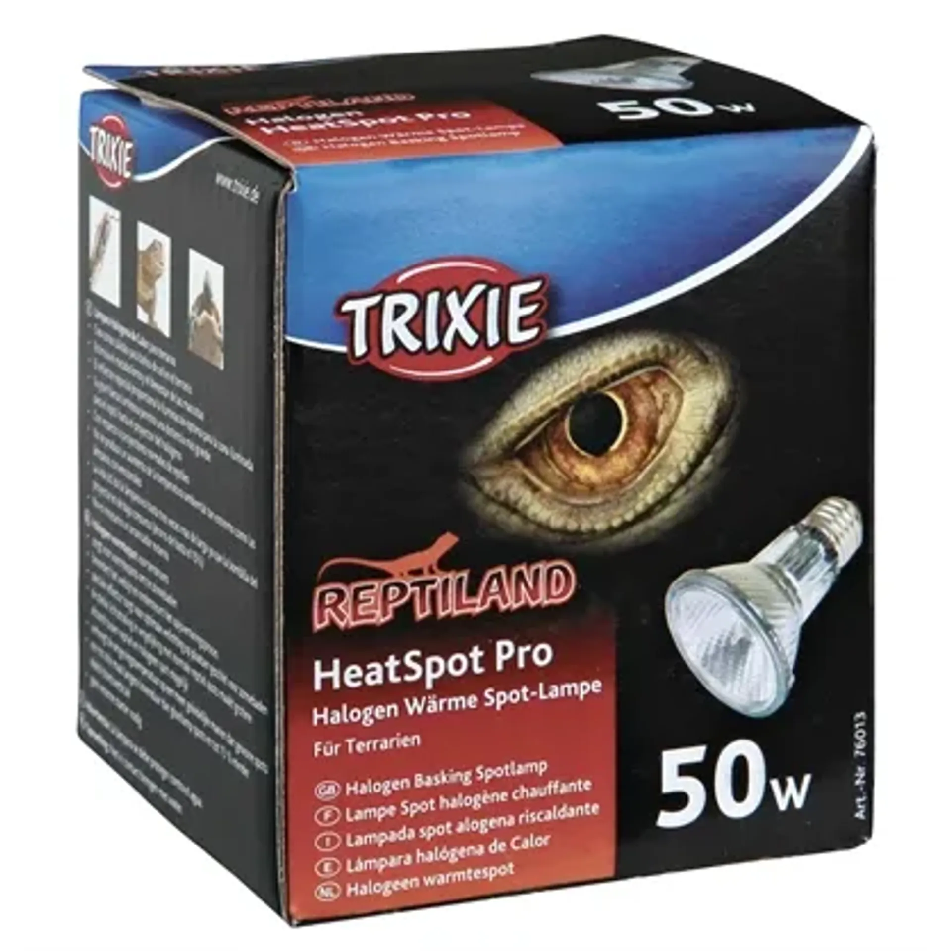 TRIXIE REPTILAND HEATSPOT PRO WARMTELAMP HALOGEEN 50 WATT 6,5X6,5X8,8 CM