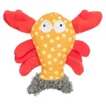 TRIXIE KREEFT STOF / PLUCHE MET KATTENKRUID / CATNIP ORANJE 9 CM TRIXIE KREEFT STOF / PLUCHE MET KATTENKRUID / CATNIP ORANJE 9 CM