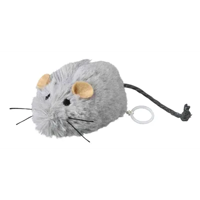TRIXIE OPWINDBARE PLUCHE MUIS MET CATNIP 8 CM TRIXIE OPWINDBARE PLUCHE MUIS MET CATNIP 8 CM