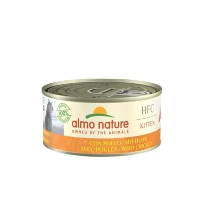 ALMO NATURE CAT KITTEN KIP 24X70 GR ALMO NATURE CAT KITTEN KIP 24X70 GR