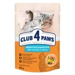 CLUB 4 PAWS PREMIUM ADULT SENSITIVE DIGESTION POUCH KIP IN SAUS 24X80 GR CLUB 4 PAWS PREMIUM ADULT SENSITIVE DIGESTION POUCH KIP IN SAUS 24X80 GR